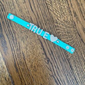 BCBG True Rubber Snap Bracelet